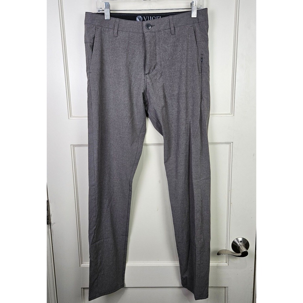 Vuori The Rise The Shine Pants Mens 30 Stone Brown Chino Performance 30x32